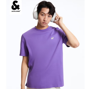 JACK&JONES 杰克瓊斯 夏季男士時(shí)尚休閑T恤