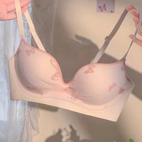 PEANOJEAN 內(nèi)衣聚攏無(wú)鋼圈防下垂蕾絲文胸 P8644
