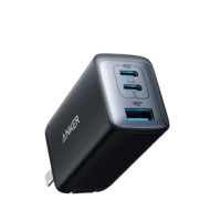 安克 65W氮化鎵充電器 Type-C PD快充 45W+20W 黑