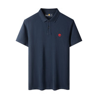 Timberland T恤男春夏戶外商務休閑透氣翻領純棉短袖POLO衫 A24H2-433