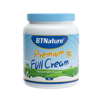 BTNature 奶粉 全脂成人奶粉 1kg/罐