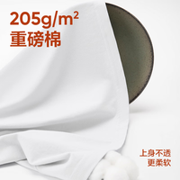 網(wǎng)易嚴(yán)選 200g重磅純棉T恤男女同款