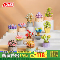 佳奇 JAKI 多肉植物盆栽擺件【12款混裝】