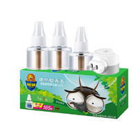 超威 電熱蚊香液無(wú)味 家用插電式驅(qū)蚊器滅蚊防蚊補(bǔ)充液體加熱器套裝 4液+1器