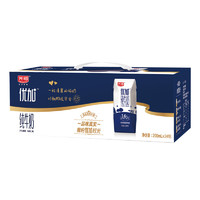 光明 優(yōu)加純牛奶200ml*24盒整箱兩箱裝學(xué)生營養(yǎng)早餐奶