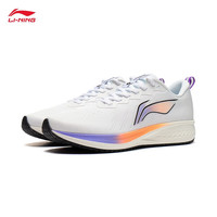李寧 LI-NING 赤兔6 PRO 跑步鞋 男款 白熒紫 43