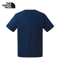 THE NORTH FACE 北面 短袖T恤男戶外舒適透氣休閑短袖88GG 北面山巔藍/8K2 XXL