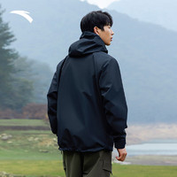 安踏 ANTA 軟殼衣丨大地之殼2.0四防運動外套男新款戶外防風徒步登山服