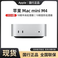蘋果 Apple Mac mini M4 芯片 256GB 臺(tái)式電腦主機(jī)