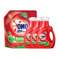 奧妙 除菌除螨酵素洗衣液 950g*3瓶+3KG壺嘴袋裝