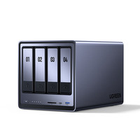 綠聯(lián) DXP4800 四盤位 NAS存儲(chǔ)（N100、16GB）空盤版