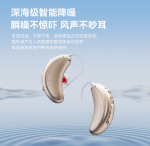 iFLYTEK  科大訊飛HC-07 耳背式助聽器 皓月版 雙耳