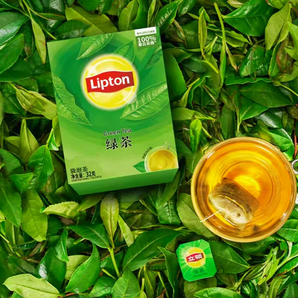 Lipton立頓 16包綠茶32g盒裝袋泡茶下午茶茶包