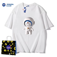 NASA GAME 官網(wǎng)聯(lián)名款情侶純棉短袖T恤