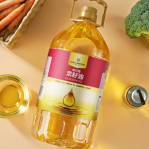 PLUS會(huì)員！1號(hào)會(huì)員店 壓榨一級(jí)低芥酸菜籽油 充氮鎖鮮 5L