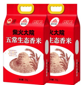 柴火大院 2024年新米 五常生態(tài)香米 10kg