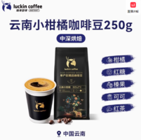 門店同款！Luckin Coffee 瑞幸咖啡 SOE系列 單產(chǎn)區(qū)精品咖啡豆250g 云南小柑橘 贈(zèng)嘗鮮裝2袋