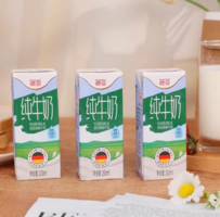 ￥1.8/盒！Weidendorf 德亞 脫脂純牛奶 200ml*30盒
