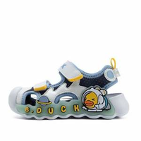 B.Duck 小黃鴨 小童時(shí)尚包頭沙灘涼鞋B2583293