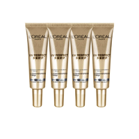 L'Oréal Paris 歐萊雅 多重防護隔離露 小金管 SPF50+ 15ml*4支/60ml