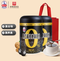濟(jì)南老字號(hào)！秦老太 黑芝麻核桃桑葚粉500g*2罐