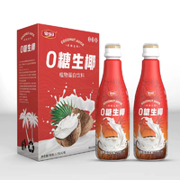 濃郁椰香！豪園 泰式生榨椰汁 1.25L*2瓶