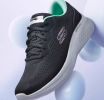 Skechers 斯凱奇 輕奇 男女款系帶超輕軟彈減震運動鞋 150014