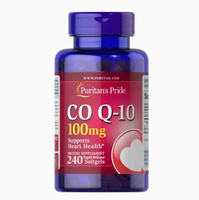 Puritan's Pride 普麗普萊 輔酶Q10軟膠囊 100mg*240粒 