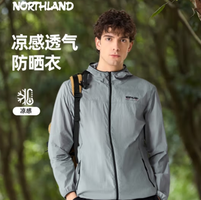 Northland 諾詩蘭 2025年春季新款 UPF50+ 男女涼感透氣防曬皮膚衣