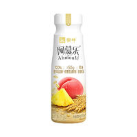蒙牛 阿慕樂(lè) 燕麥黃桃味發(fā)酵乳酸奶 210g*10瓶