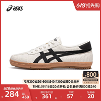 ASICS亞瑟士德訓(xùn)鞋TSG-110情侶虎爪帆布鞋薄低板鞋復(fù)古運(yùn)動休閑鞋