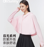 OhSunny連帽短款防曬衣