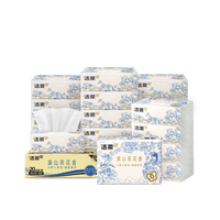 潔柔 滇山茶花香抽紙3層100抽24包