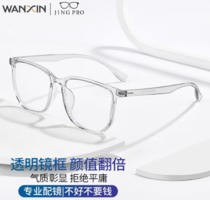  winsee 萬新 1.60MR-8較薄非球面樹脂鏡片（阿貝數(shù)40）+超輕鈦架多款可選