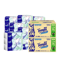 Tempo 得寶 天然無香軟抽面巾紙 L碼 4層100抽*30包