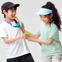 ASICS 亞瑟士 男女童吸濕速干運(yùn)動(dòng)T恤/短褲（110-175碼） 多款多色可選