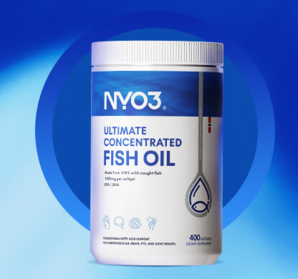 ?挪威進(jìn)口！NYO3 諾威佳 4倍高濃縮Omega-3深海魚油膠囊 400粒