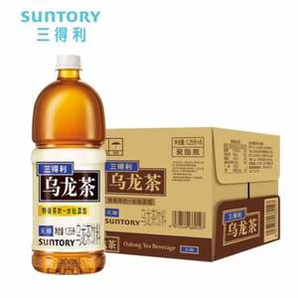Suntory 三得利 無(wú)糖烏龍茶/無(wú)糖0脂茉莉?yàn)觚埐?1.25L*6瓶