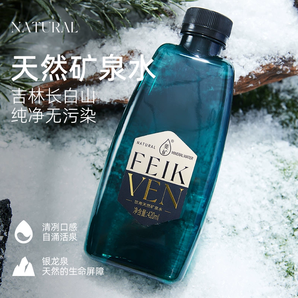 斐礦 吉林長白山飲用天然礦泉水 420ml*12瓶