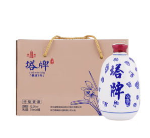 塔牌 小酒王 基酒八年特型手工黃酒318mL*6瓶裝