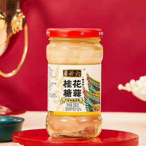 中華老字號！六必居 桂花糖蒜 290g*2瓶