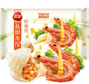 三全 私廚水餃 蝦皇餃 600g/36只