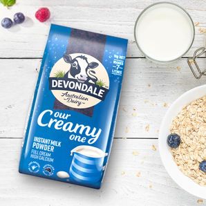 Devondale 德運 澳洲進(jìn)口 全脂高鈣成人奶粉 1kg*2袋
