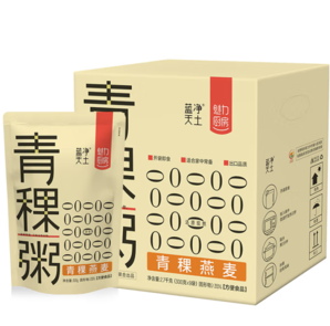 獲FDA出口產(chǎn)品！魅力廚房 開袋即食青稞燕麥粥 300g*9袋