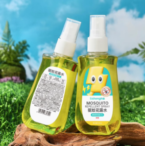 天然配方！力圣 兒童驅(qū)蚊花露水 100ml*2瓶