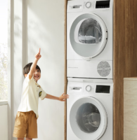 BOSCH 博世 云朵白2.0 WGA152000W+WQA254D00W 熱泵洗烘套裝10kg