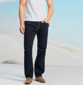 Levi's 李維斯 25春夏新款 505 男士標(biāo)準(zhǔn)直筒牛仔褲