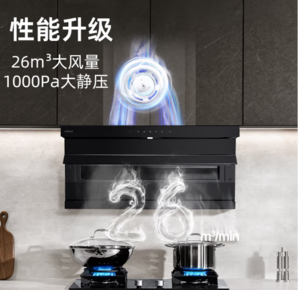 ROBAM 老板 CXW-260-27A15-D1P 頂側(cè)雙吸抽油煙機(jī)
