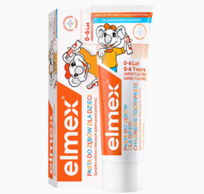 88VIP！Elmex 艾美適 瑞士進口 0-6歲防蛀固齒少兒牙膏 50ml