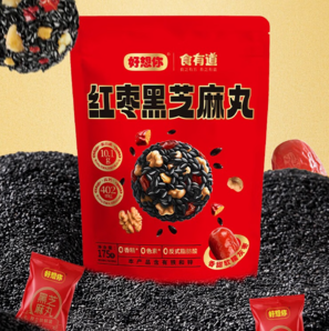好想你 食有道 紅棗黑芝麻丸 135g*3袋